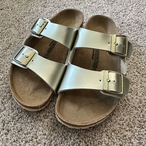 Birkenstock Gold Arizona Kids